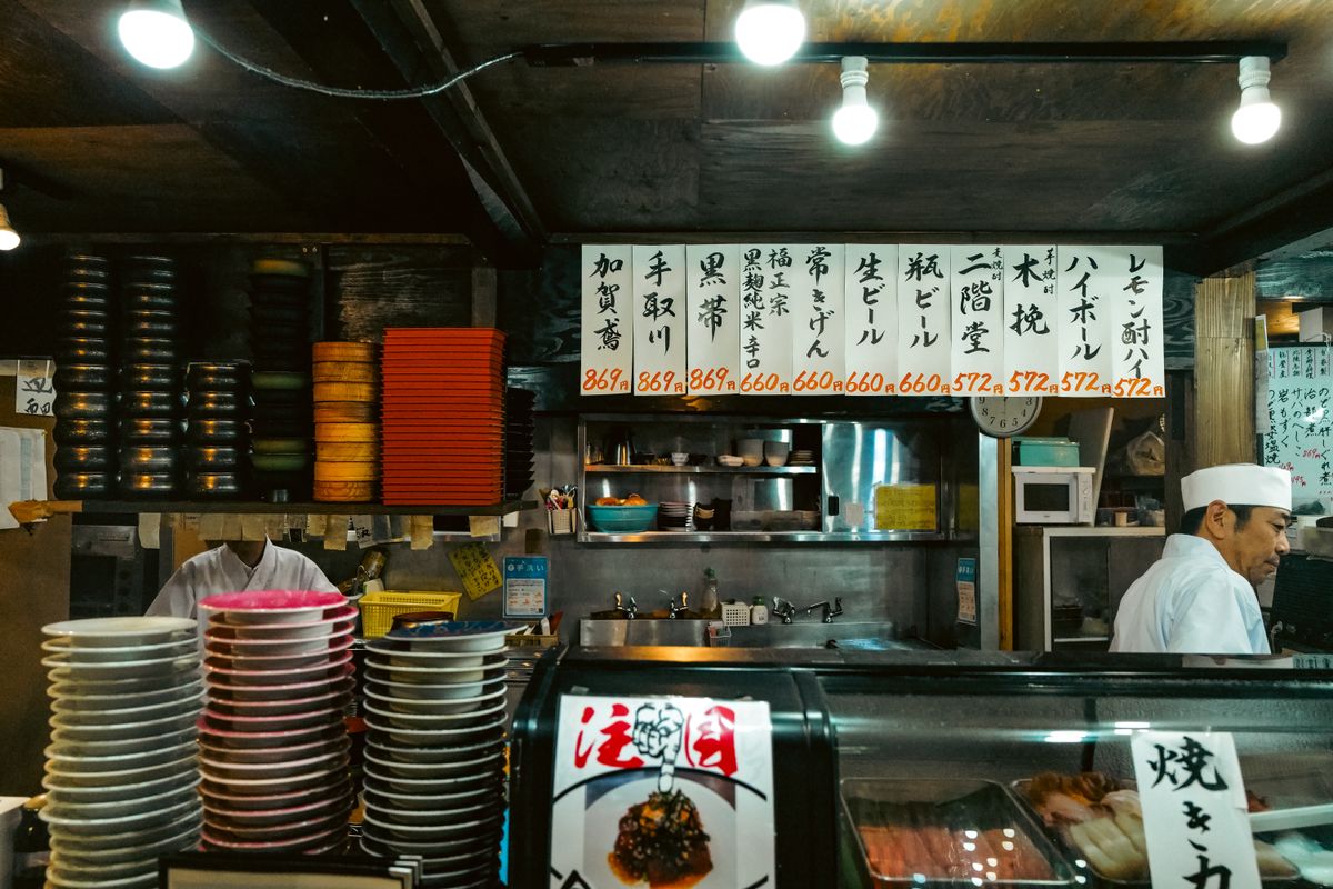 Interiér Sushi Bar Sakura